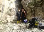 Hark Köyünde Kanyon İçinde Mağara