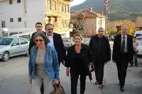 Erdal İnönü'nün Eşi Sevinç İnönü Taraklıyı Gezdi.