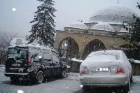 Mümkünlü Kasabası Beyaza Büründü