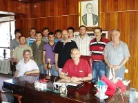 Taraklıspor Belediye Başkanı Özkaraman'ı Ziyaret Etti