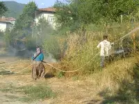 Boş Arsada Ot Yangını