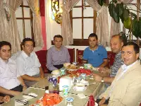Kaymakam Mustafa Temiz İçin Veda Yemeği