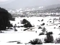 Karagöl Yaylasında Kar Manzaraları