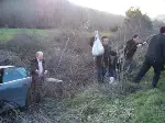 Gurbetçi Aileyi Allah Korudu