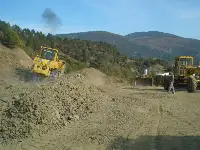 İlçe Merkezine Bağlantı Yolu Yapılıyor