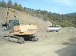 İlçe Merkezine Bağlantı Yolu Yapılıyor