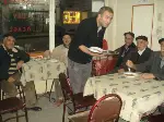 Kahvehanede Müşterilere Aşure İkramı