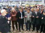 Başkan Çalık koltuğuna oturdu