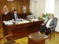 Kaymakam Muhlis Arslan'a Ziyaret