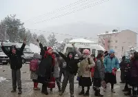 Taraklı'da Eğitime Kar Engeli