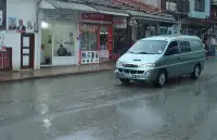 Aniden Yağan Şiddetli Yağmur Etkili Oldu