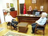Prof Dr Erkal Kaymakamı Ziyaret Etti.