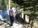 Okul Çevresinde Parke Çalışması