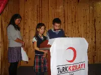 Türk Kızılay'ının 144.Kuruluş Yıldönümü Taraklı Yatalı Bölge Orta Okulunda kutlandı