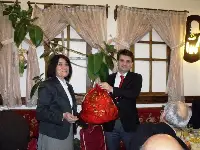 Ziraat Bankası Müdürüne Veda Yemeği: