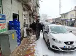 Tarak'da Kar Yağışı