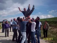Akçapınar Köyünde Asker Uğurlaması