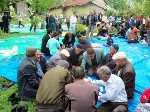 İçdedeler Köyünde Hayır Pilavı Dağıtıldı