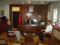 Kaymakam Muhlis Arslan'a Ziyaret