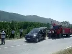 Otomobil Şarampole Yuvarlandı: 5 Yaralı