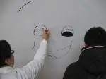 Okulun Koridor Duvarları Sanat Bahçesi