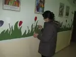 Okulun Koridor Duvarları Sanat Bahçesi