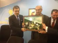 Kültür ve Turizm Bakanı Ömer Çelik e Taraklı Tablosu.
