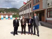 İl Milli Eğitim Şube Müdürü Sarık ve Girgin, ilçe okulları ziyaret etti