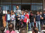 Atatürk İlkokulunda 4/A sınıfı Futbol takımı şampiyon oldu.