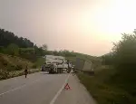 Taraklı da Slavakyalı Tırcı Ölümden Döndü