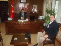 Geyve Savcısı Musa Çataloğlu ndan Kaymakam Ömer Yılmaz' a Veda Ziyareti
