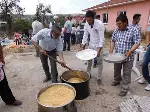 Akçapınar Köyünde Geleneksel Hayır Pilavı Yapıldı