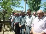 Muhtarın babası Toprağa Verildi