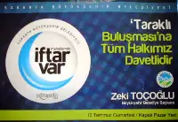Büyükşehir Belediyesinden Mahallemde İftar Var Buluşmaları