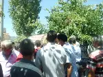 Muhtarın babası Toprağa Verildi
