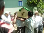 Muhtarın babası Toprağa Verildi