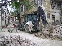 Taraklı da Parke Çalışması