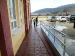 Okul Bahçesinde Hummalı Temizlik Çalışması