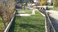 Necdet Doğu Çocuk Parkında peyzaj ve çevre düzenleme çalışmaları