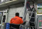 İlçe Merkezinde Trafik Uyarı Levhaları