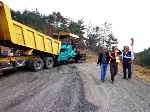Özkaraman Asfaltlama Çalışmalarında