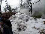 Hark Mahallesinde Yangın