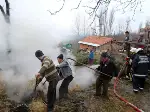 Hark Mahallesinde Yangın