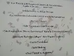 Kutlu Doğum Haftası programı