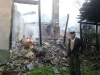 Dereiçi Köyünde Yangın