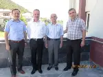 Milli Eğitim Şube Müdürü Serkan Korkmaz’a Hayırlı Olsun Ziyareti