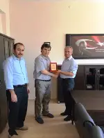 Okula Katkı Sağlayanlara Şükran Plaketi