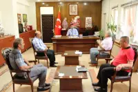 Kaymakam Yılmaz'a Ziyaret