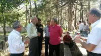 Daire Başkanı Yusuf Çelebi İtfaiye Personelinin kahvaltısına katıldı.