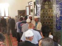 Bayram Namazı Sonrası Camide Bayramlaşma